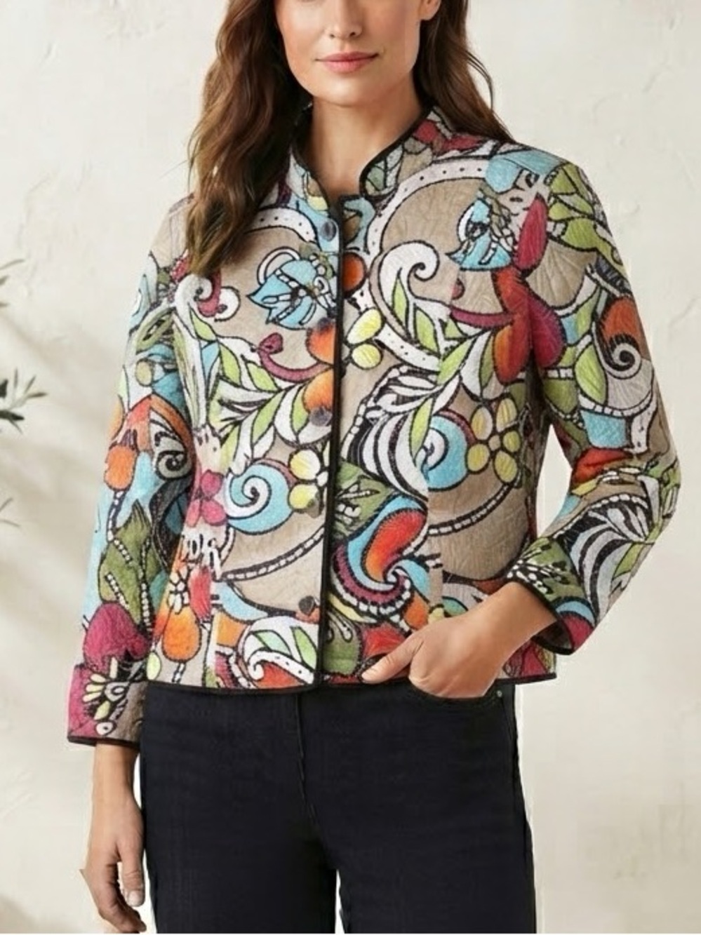 Chico's Quilted Jacket